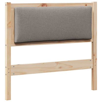 Testiera Altro Marrone 90 cm Legno di pino massello