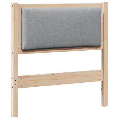 Testiera Altro Marrone 80 cm Legno di pino massello