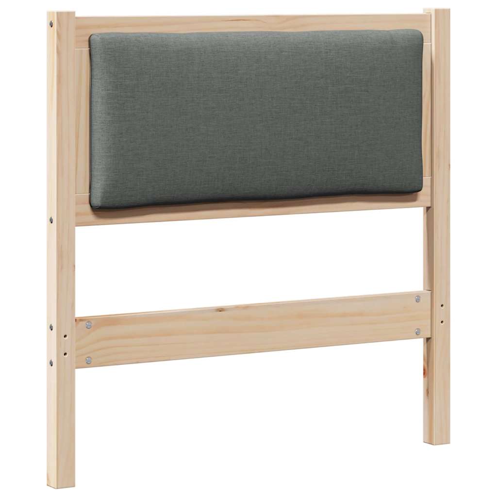 Testiera Altro Marrone 80 cm Legno di pino massello