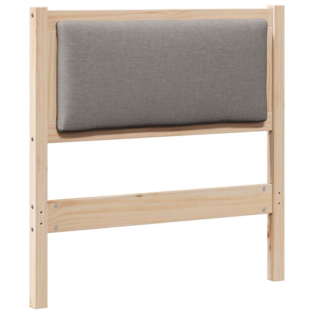 Testiera Altro Marrone 80 cm Legno di pino massello