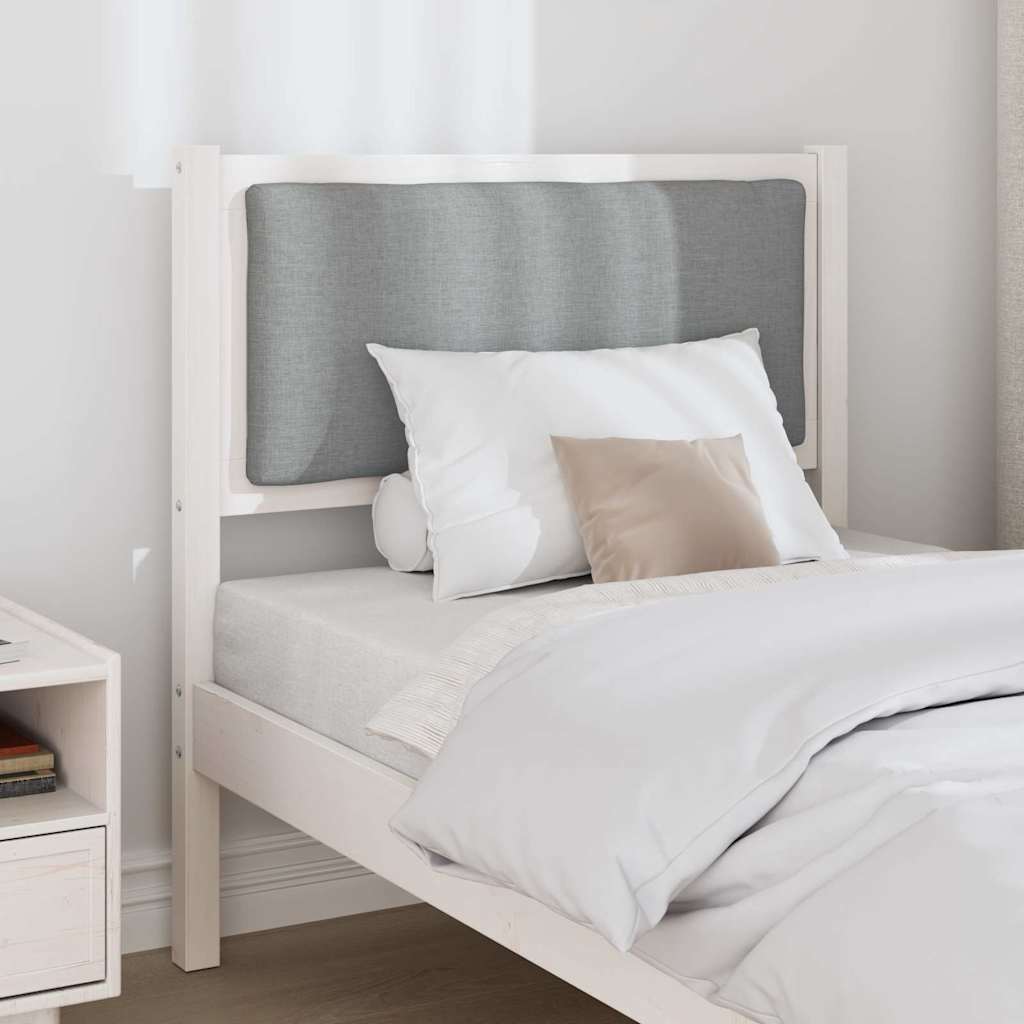 Testiera Altro Bianco 80 cm Legno di pino massello