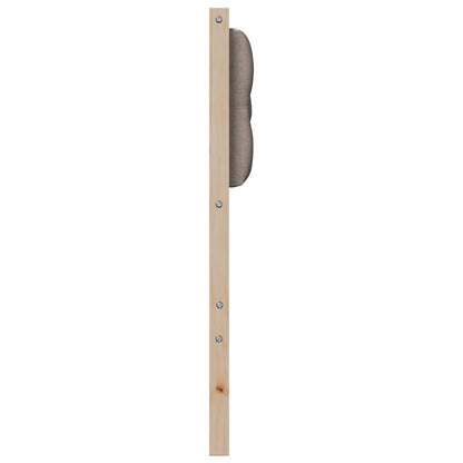 Testiera Altro Marrone e taupe 200 cm Legno di pino massello