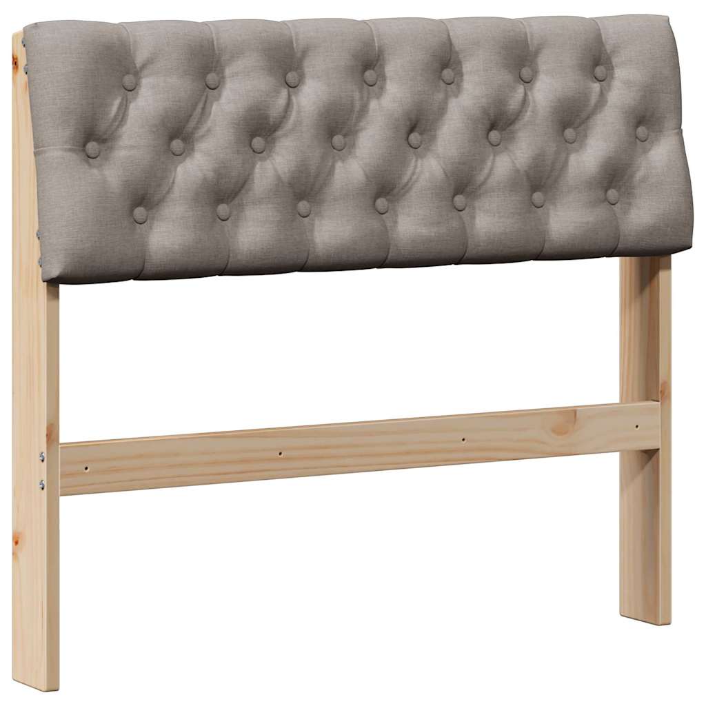 Testiera imbottita Talpa 90 cm Pino massello