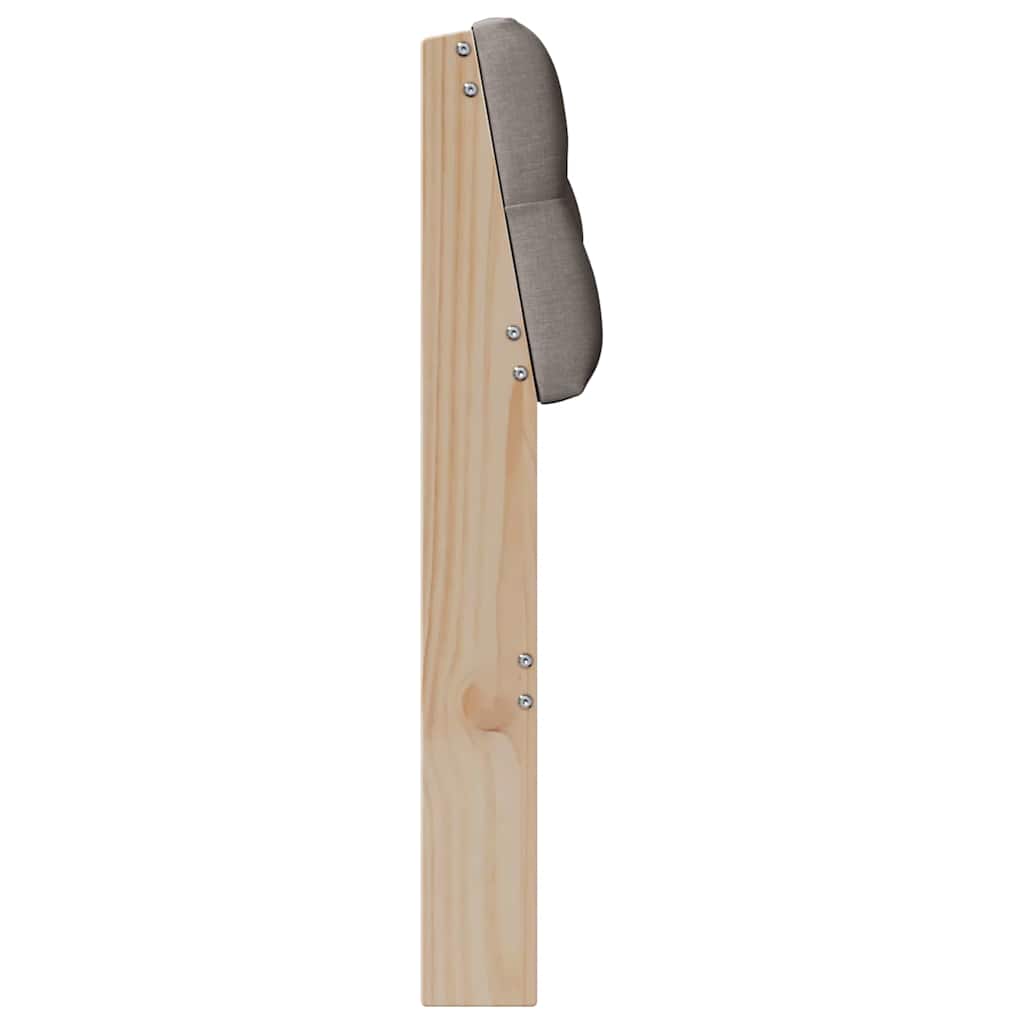 Testiera imbottita Talpa 80 cm Pino massello