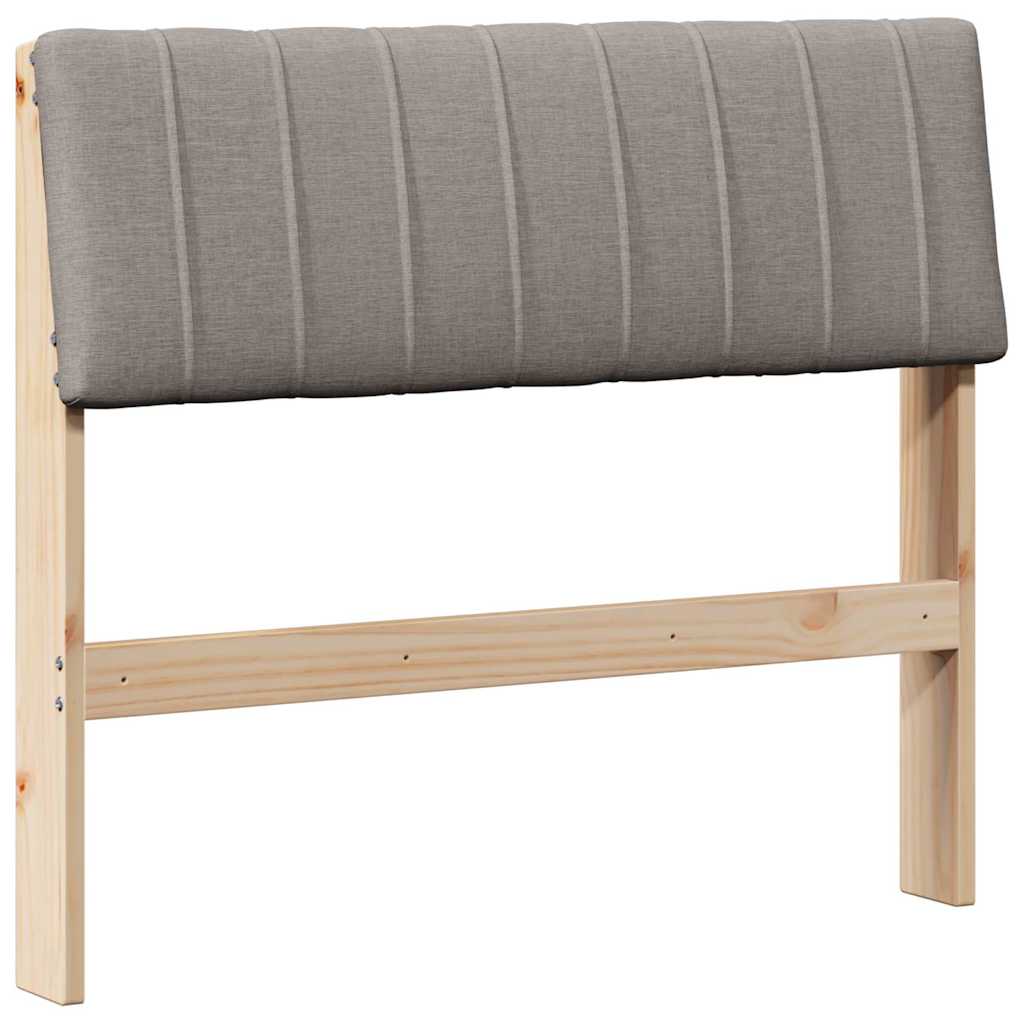Testiera imbottita Talpa 90 cm Pino massello