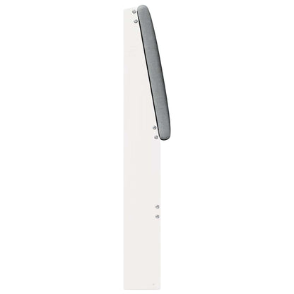 Testiera imbottita Grigio chiaro 100 cm Pino massello