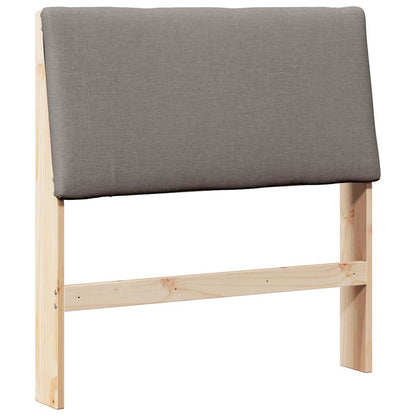 Testiera imbottita Talpa 90 cm Pino massello