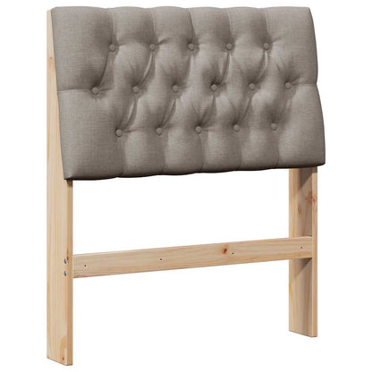 Testiera imbottita Talpa 75 cm Pino massello