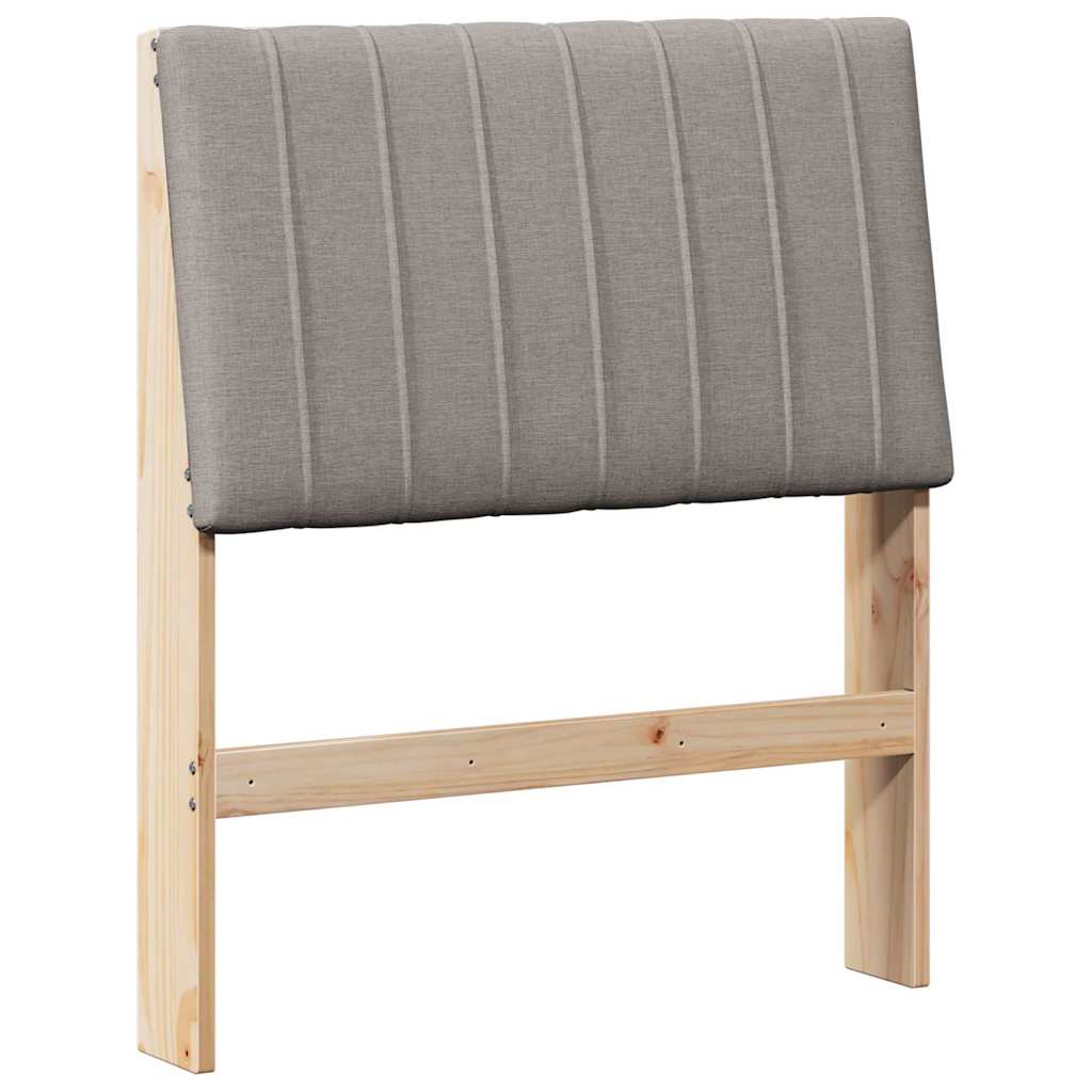 Testiera imbottita Talpa 75 cm Pino massello