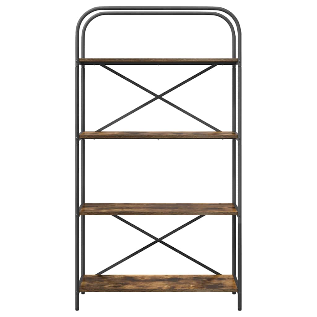 Libreria Rovere fumÃƒÂ© 80 x 30 x 146 cm Legno multistrato