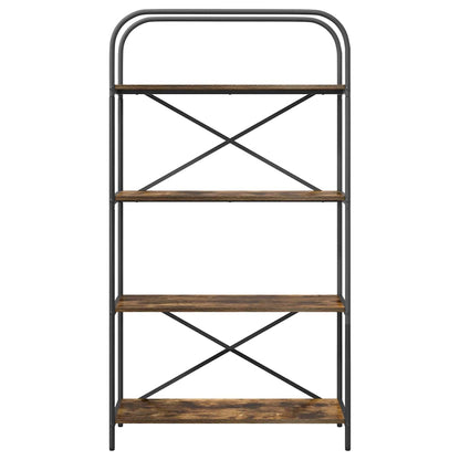 Libreria Rovere fumÃƒÂ© 80 x 30 x 146 cm Legno multistrato