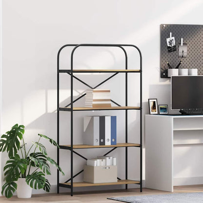 Libreria Rovere artigianale 80 x 30 x 146 cm Legno multistrato