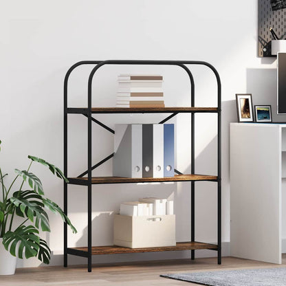 Libreria Rovere fumÃƒÂ© 80 x 30 x 109 cm Legno multistrato