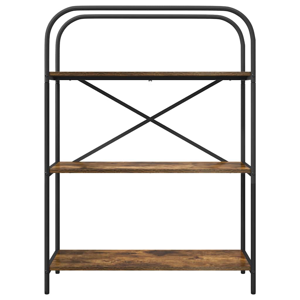 Libreria Rovere fumÃƒÂ© 80 x 30 x 109 cm Legno multistrato
