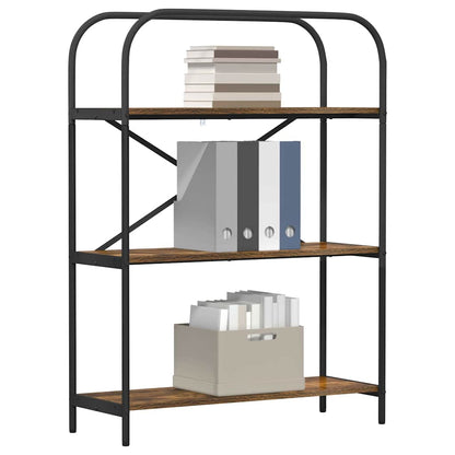 Libreria Rovere fumÃƒÂ© 80 x 30 x 109 cm Legno multistrato