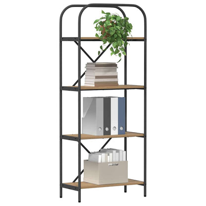 Libreria Rovere artigianale 60 x 30 x 146 cm Legno multistrato