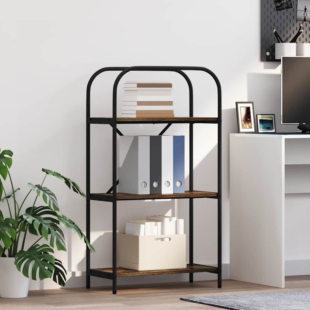 Libreria Rovere fumÃƒÂ© 60 x 30 x 109 cm Legno multistrato