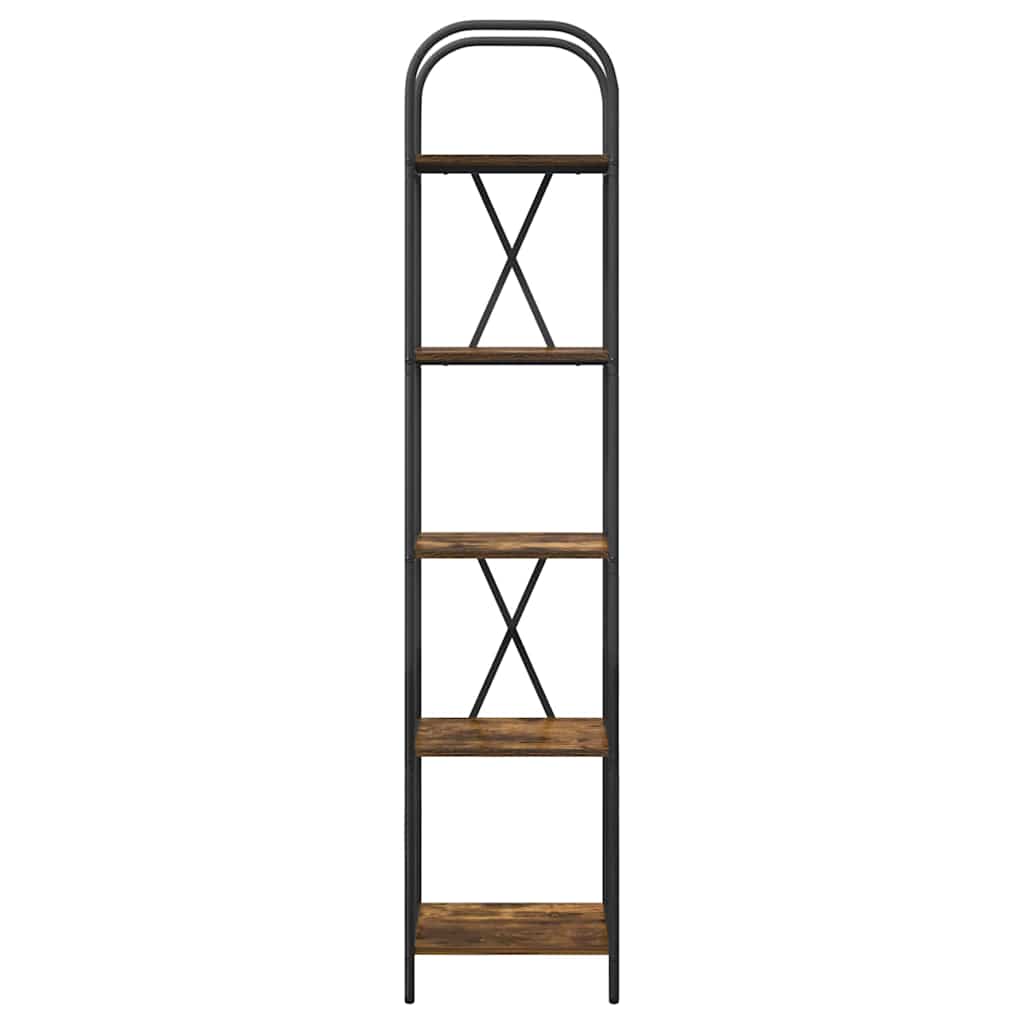Libreria Rovere fumÃƒÂ© 40 x 30 x 183 cm Legno multistrato