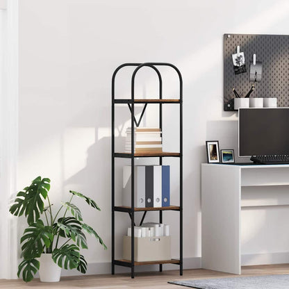 Libreria Rovere fumÃƒÂ© 40 x 30 x 146 cm Legno multistrato