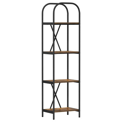 Libreria Rovere fumÃƒÂ© 40 x 30 x 146 cm Legno multistrato