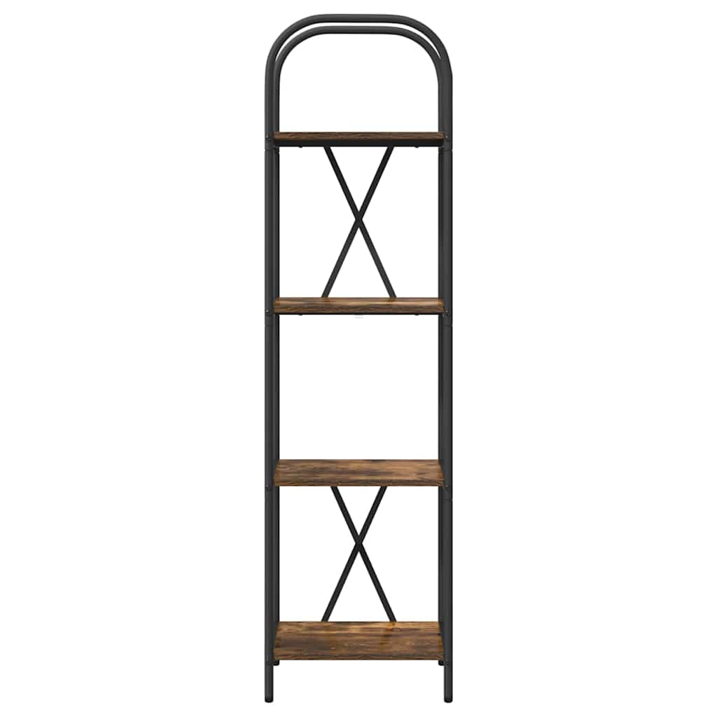Libreria Rovere fumÃƒÂ© 40 x 30 x 146 cm Legno multistrato