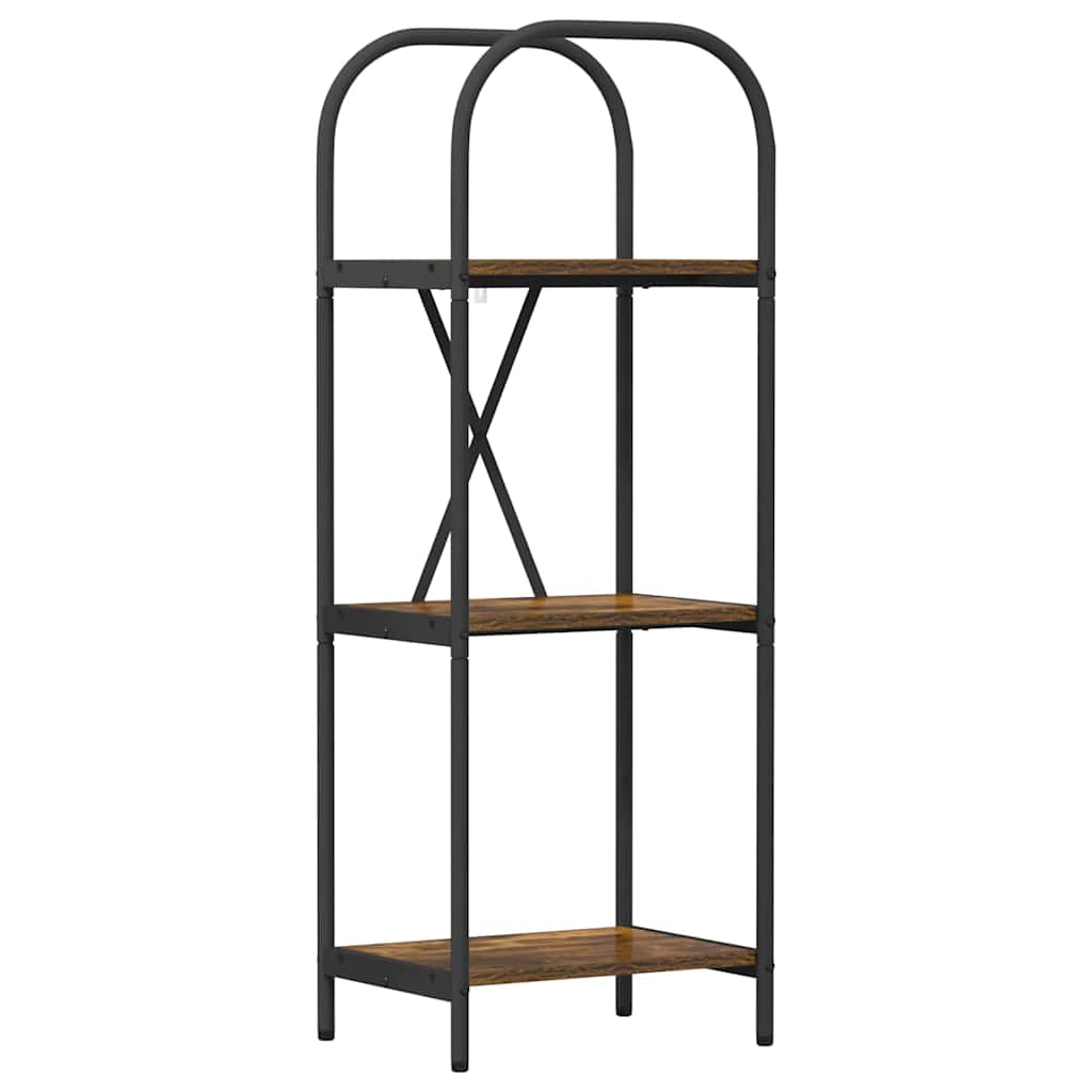 Libreria Rovere fumÃƒÂ© 40 x 30 x 109 cm Legno multistrato