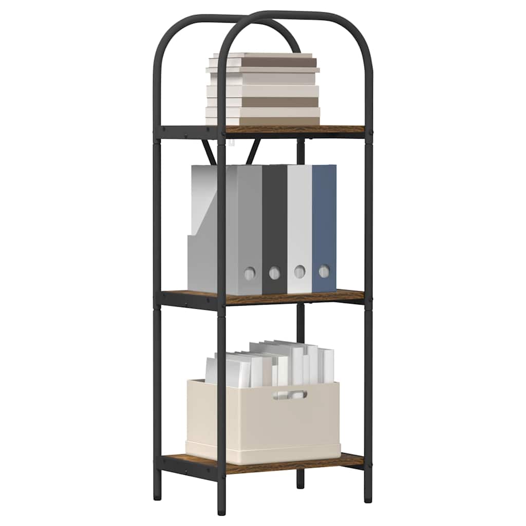 Libreria Rovere fumÃƒÂ© 40 x 30 x 109 cm Legno multistrato
