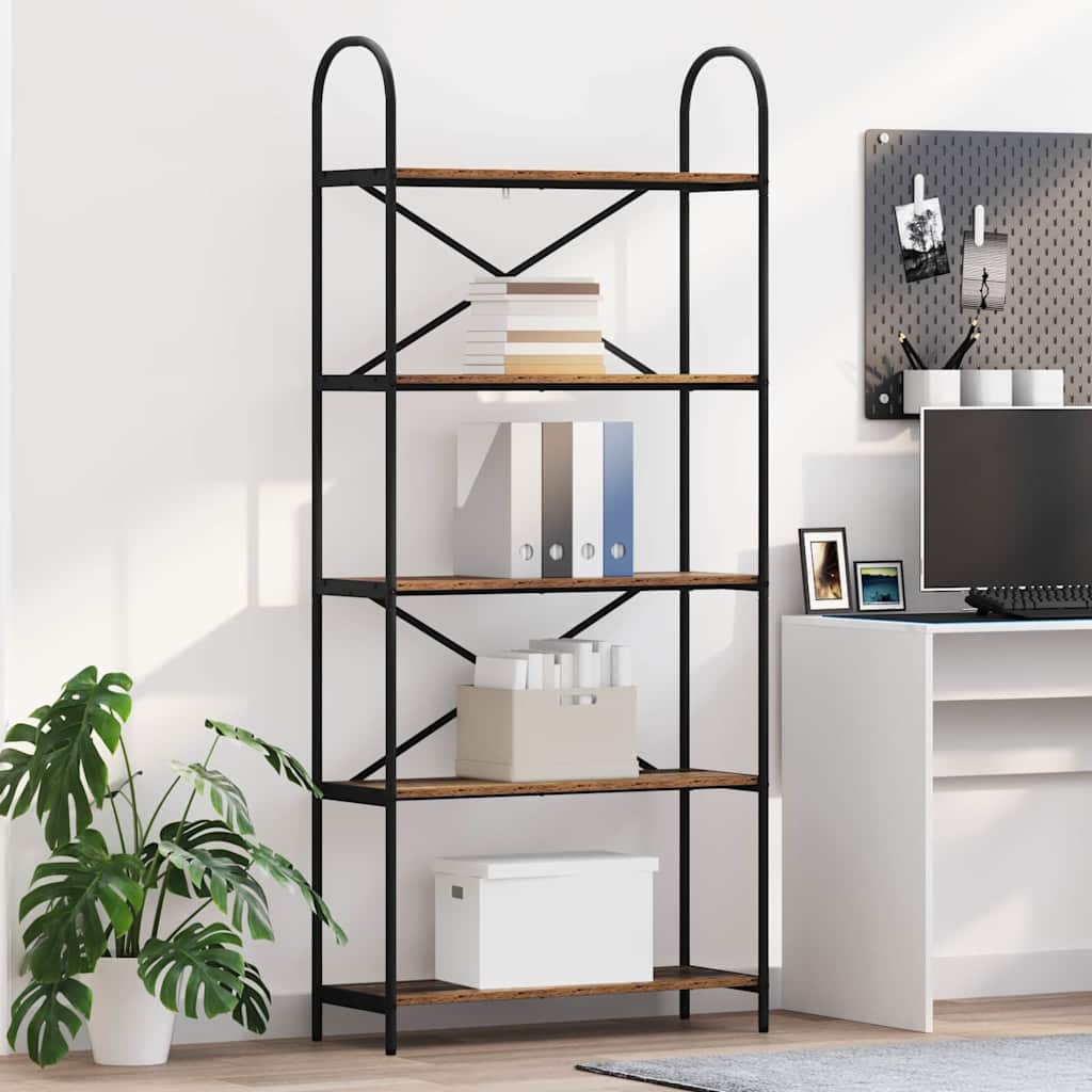 Libreria Legno vecchio 80 x 30 x 183 cm Legno multistrato