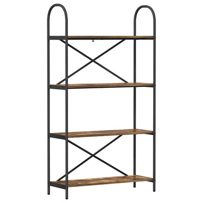 Libreria Rovere fumÃƒÂ© 80 x 30 x 146 cm Legno multistrato