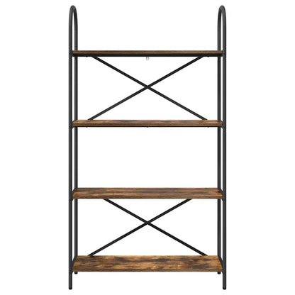 Libreria Rovere fumÃƒÂ© 80 x 30 x 146 cm Legno multistrato