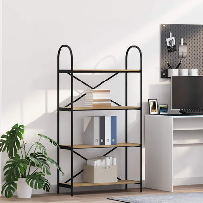 Libreria Rovere artigianale 80 x 30 x 146 cm Legno multistrato