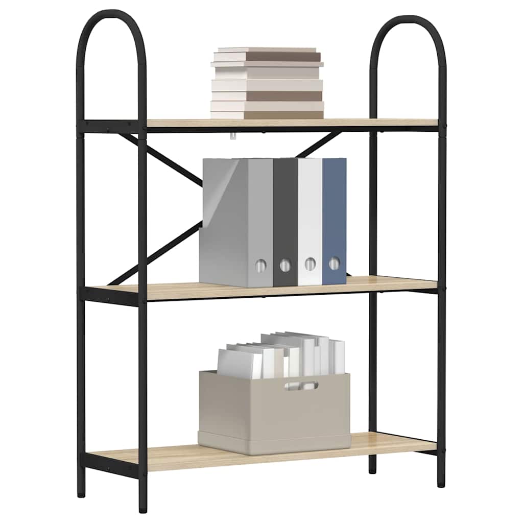Libreria Rovere Sonoma 80 x 30 x 109 cm Legno multistrato