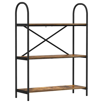 Libreria Rovere fumÃƒÂ© 80 x 30 x 109 cm Legno multistrato