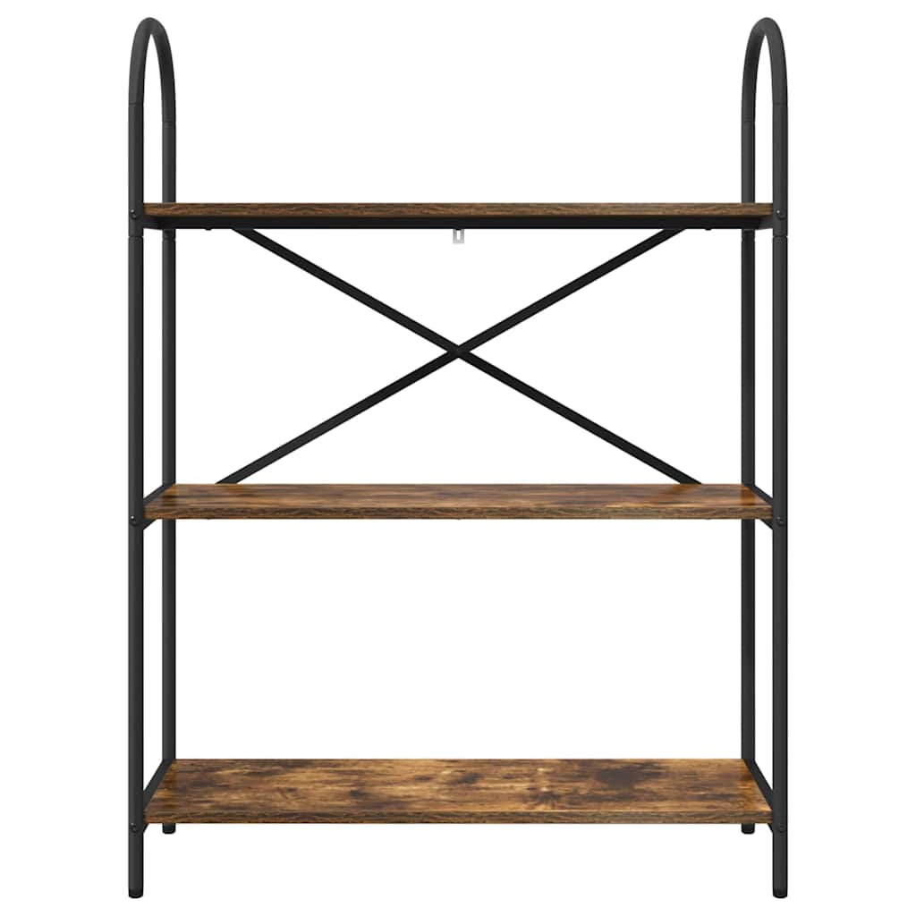 Libreria Rovere fumÃƒÂ© 80 x 30 x 109 cm Legno multistrato