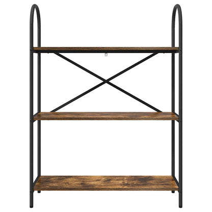 Libreria Rovere fumÃƒÂ© 80 x 30 x 109 cm Legno multistrato