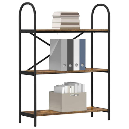 Libreria Rovere fumÃƒÂ© 80 x 30 x 109 cm Legno multistrato
