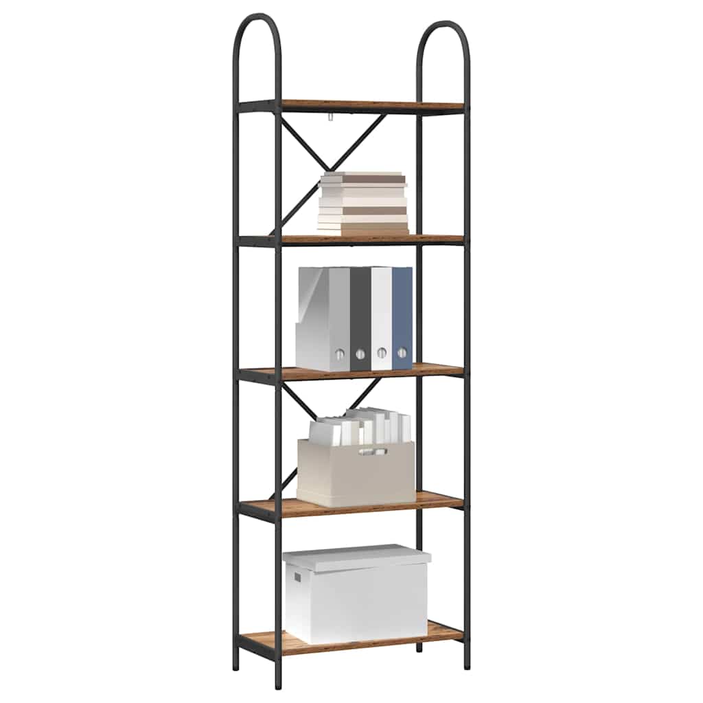 Libreria Legno vecchio 60 x 30 x 183 cm Legno multistrato