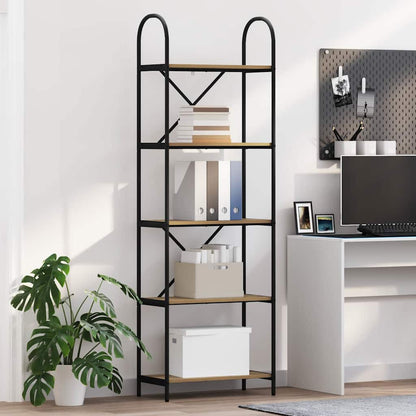 Libreria Rovere artigianale 60 x 30 x 183 cm Legno multistrato