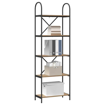 Libreria Rovere artigianale 60 x 30 x 183 cm Legno multistrato