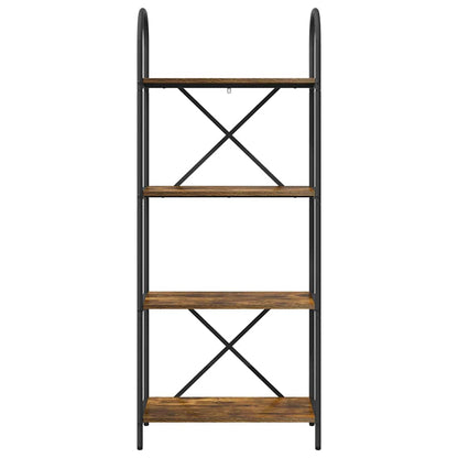 Libreria Rovere fumÃƒÂ© 60 x 30 x 146 cm Legno multistrato