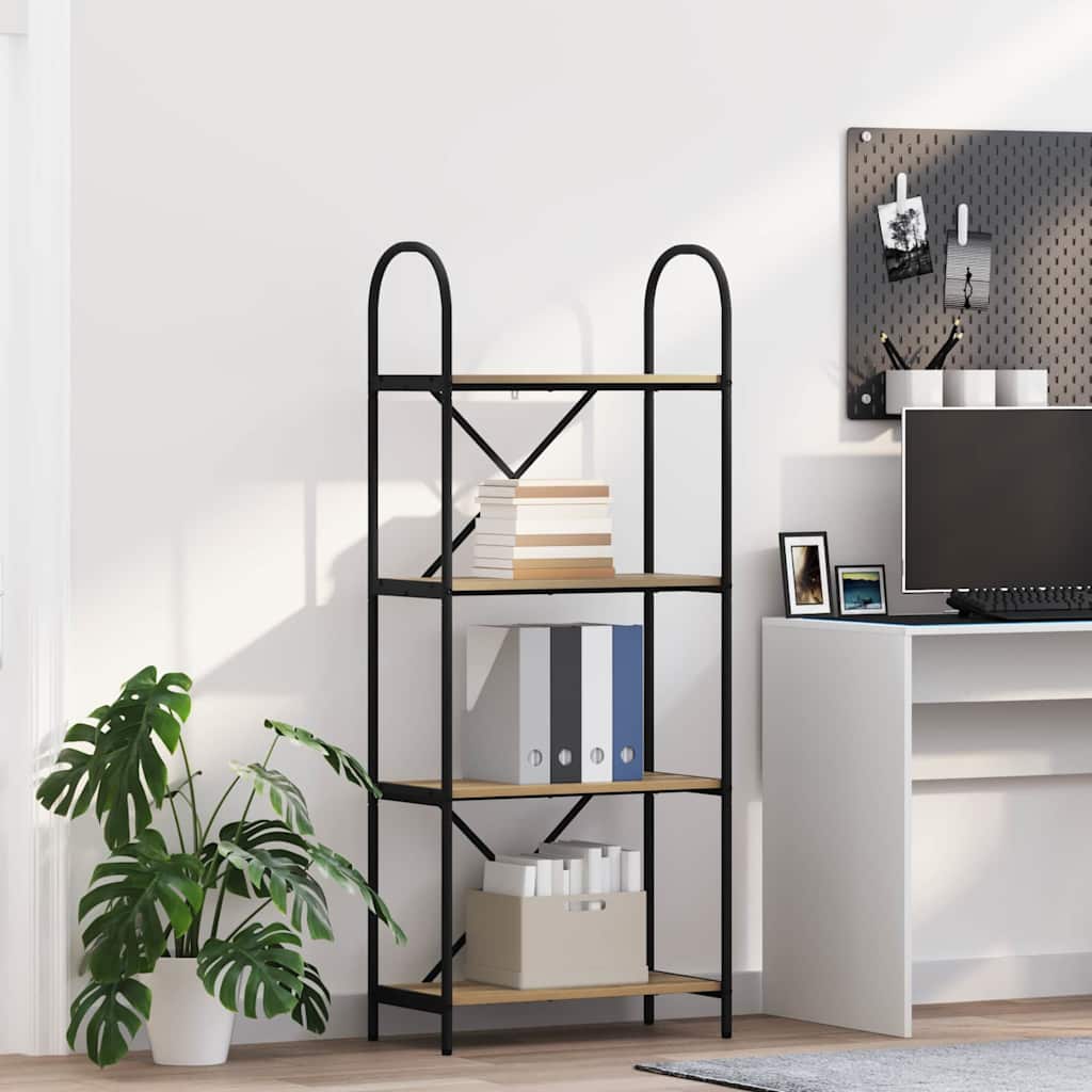 Libreria Rovere artigianale 60 x 30 x 146 cm Legno multistrato