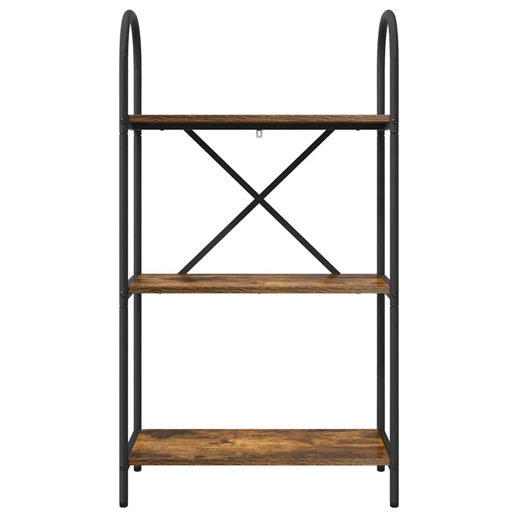 Libreria Rovere fumÃƒÂ© 60 x 30 x 109 cm Legno multistrato