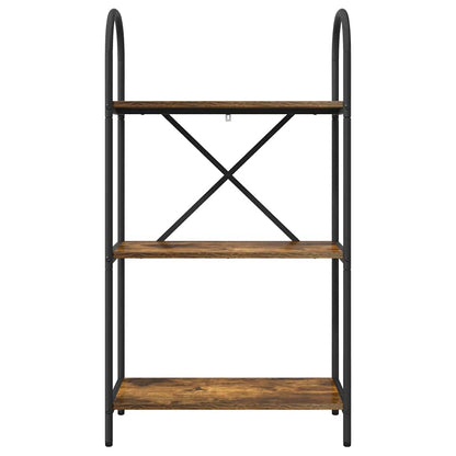Libreria Rovere fumÃƒÂ© 60 x 30 x 109 cm Legno multistrato