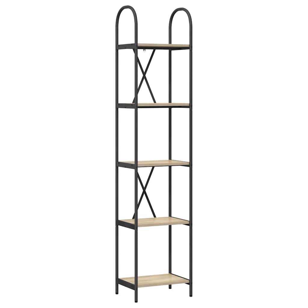 Libreria Rovere Sonoma 40 x 30 x 183 cm Legno multistrato