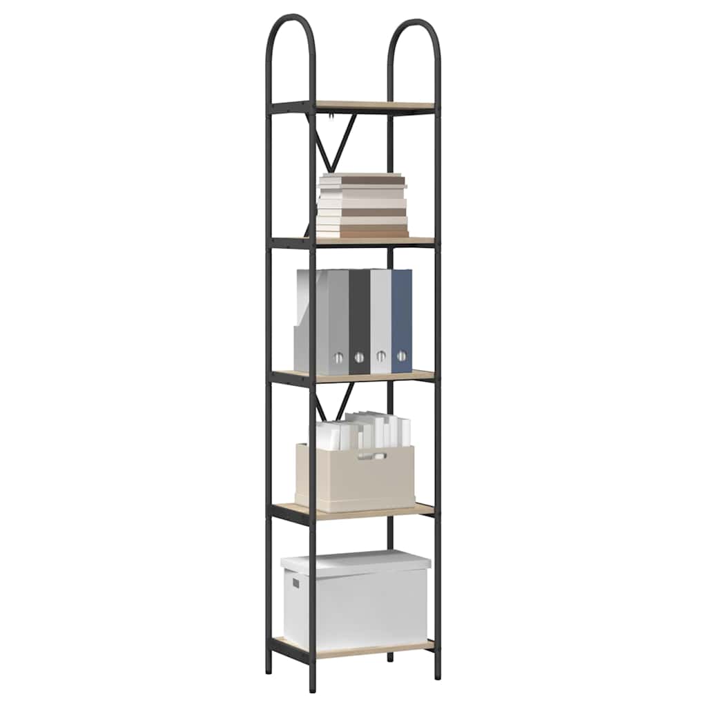 Libreria Rovere Sonoma 40 x 30 x 183 cm Legno multistrato