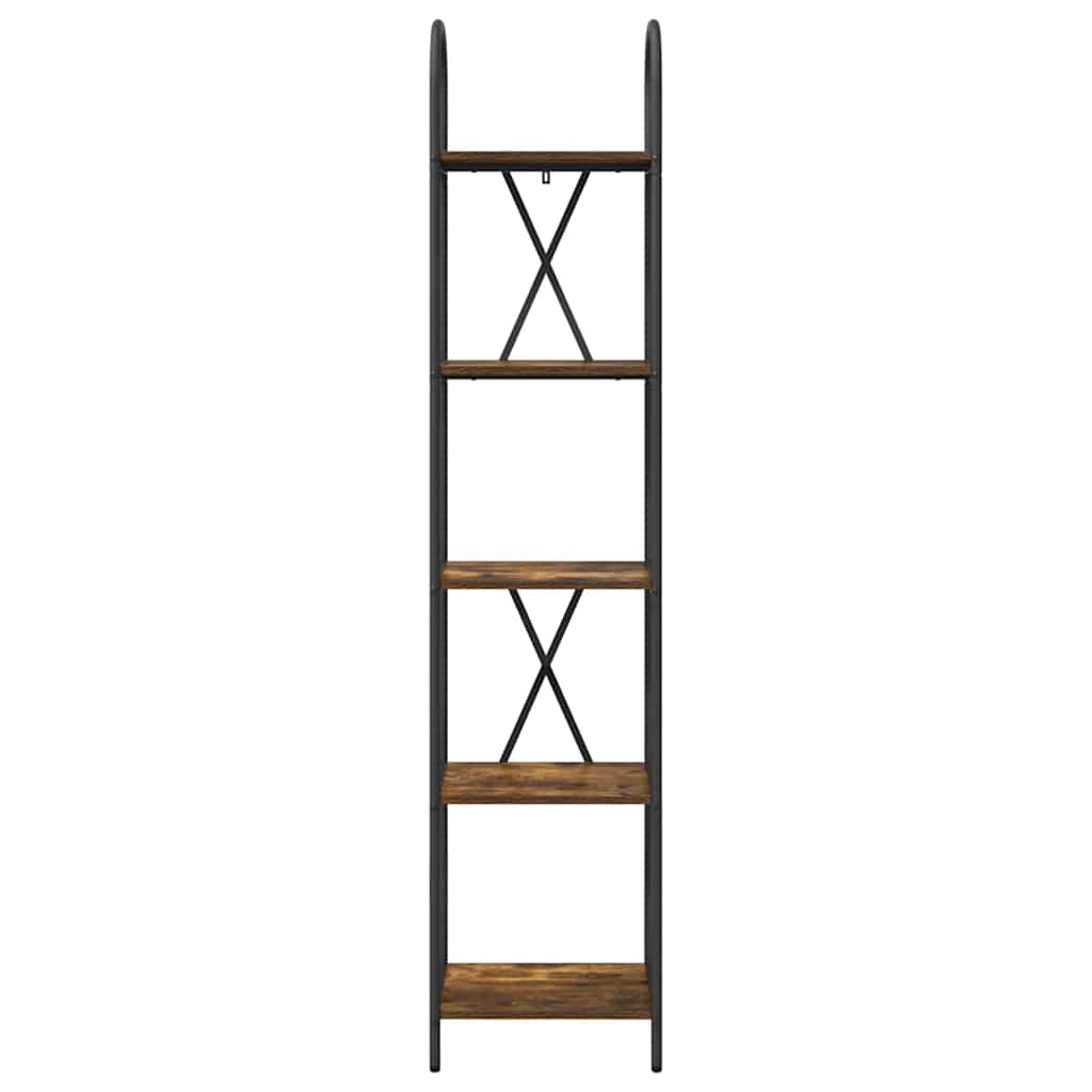 Libreria Rovere fumÃƒÂ© 40 x 30 x 183 cm Legno multistrato