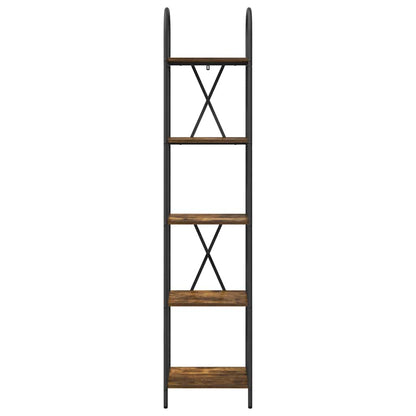 Libreria Rovere fumÃƒÂ© 40 x 30 x 183 cm Legno multistrato