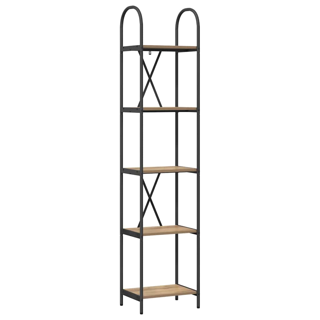Libreria Rovere artigianale 40 x 30 x 183 cm Legno multistrato