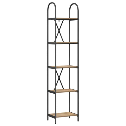 Libreria Rovere artigianale 40 x 30 x 183 cm Legno multistrato