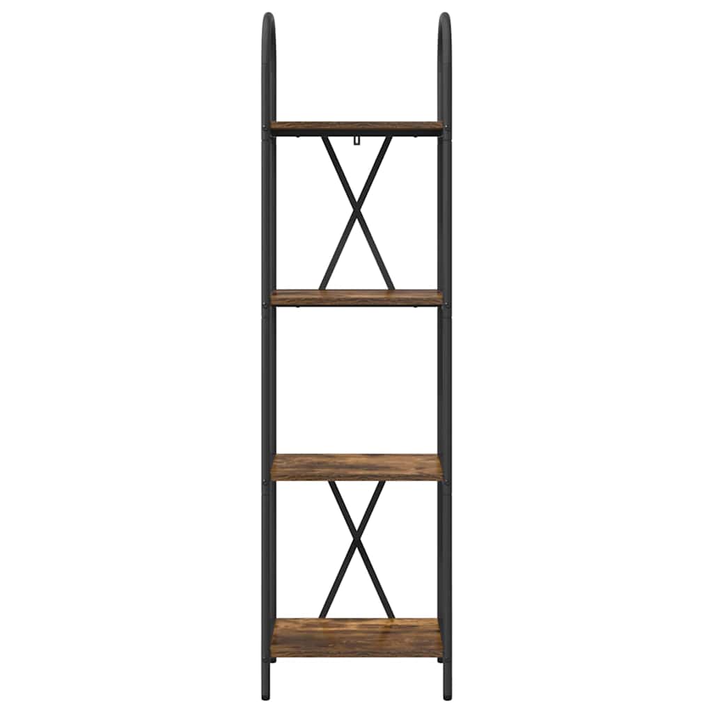 Libreria Rovere fumÃƒÂ© 40 x 30 x 146 cm Legno multistrato